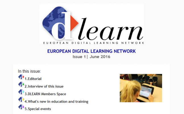 First DLEARN newsletter published!